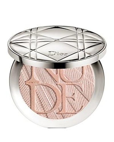 Shop Dior Skin Nude Air Luminizer: Glow Addict Edition Holographic Sculpting Powder In 001 Holo Pink