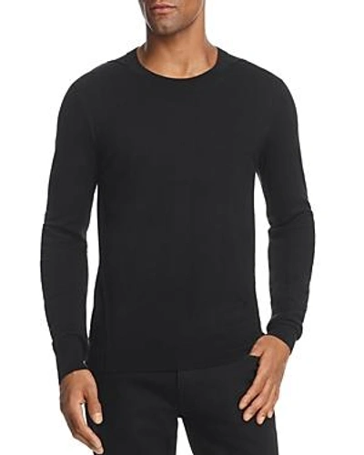 Shop Burberry Carter Crewneck Sweater In Black