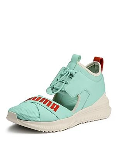Shop Fenty X Puma Fenty Puma X Rihanna Women's Avid Cutout Sneakers In Blue