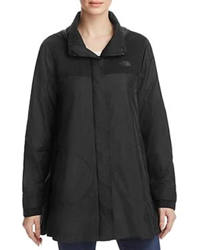 Shop The North Face Flychute Rain Jacket In Tnf Black