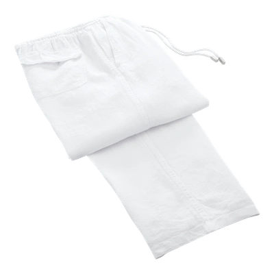 Vilebrequin Drawstring Straight-leg Trousers In White