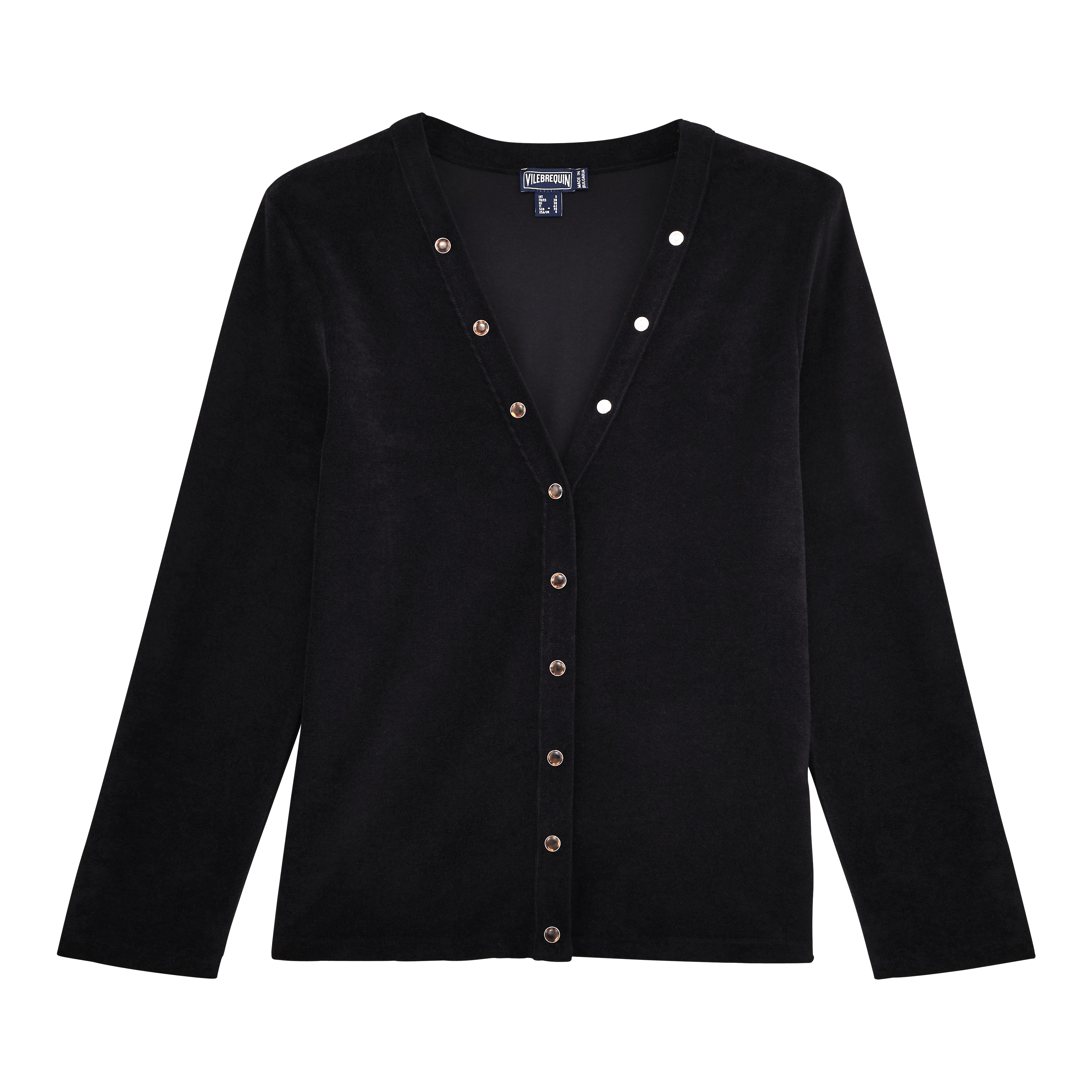 terry cloth cardigan