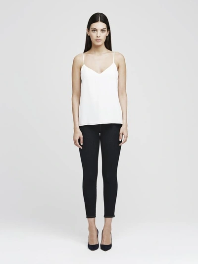 Shop L Agence Jane Camisole Tank In Ivory