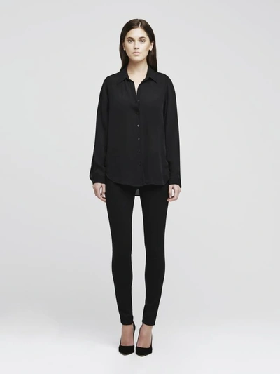 Shop L Agence Nina Blouse In Black