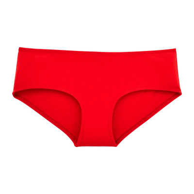Shop Vilebrequin Women Swimwear - Shaping Solid Water Bikini Bottom - Swimming Trunk - Fristy In Red