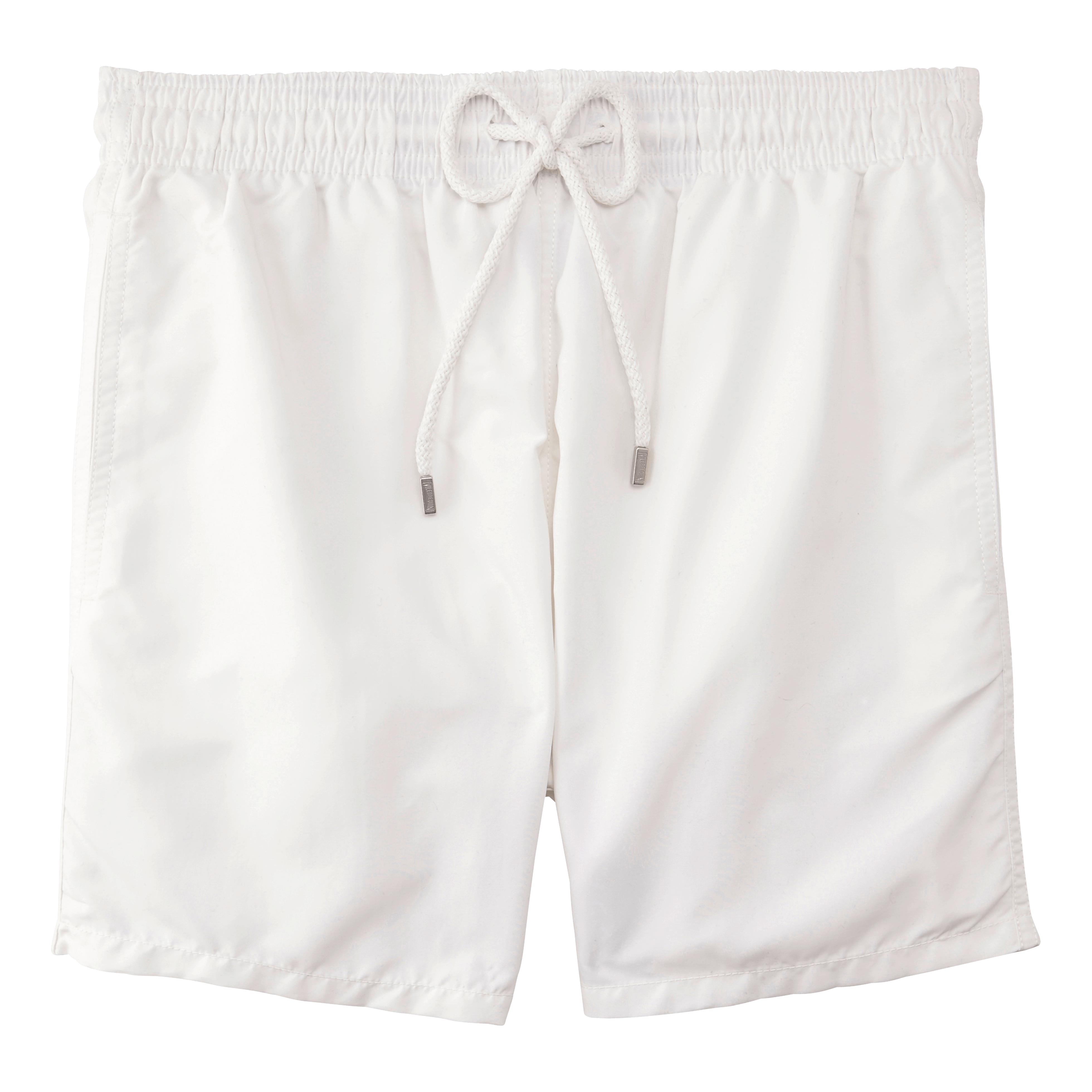 white swim trunk