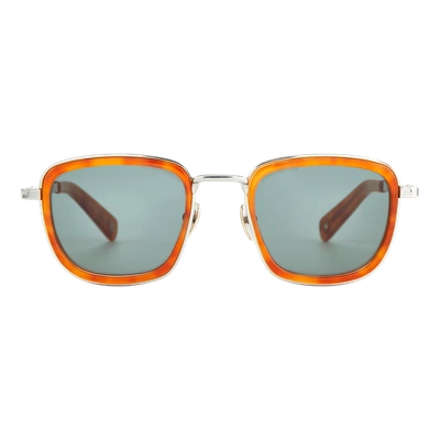 Shop Vilebrequin Kahki Mono Sunglasses In Brown