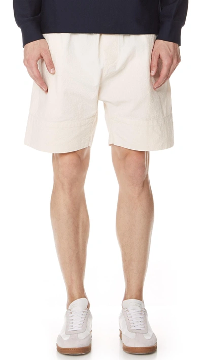 Shop Grei Baggy Cruiser Shorts In Natural