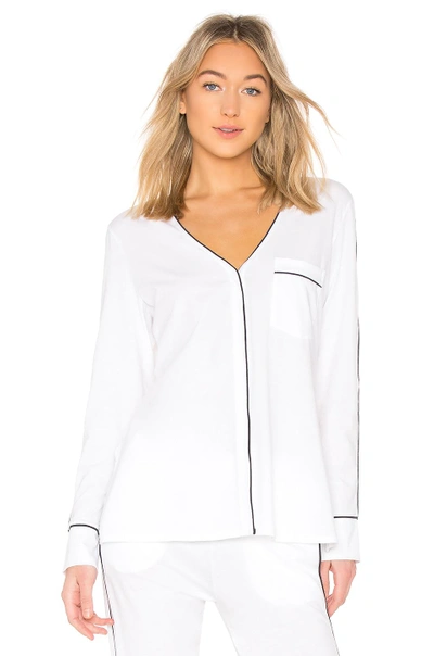 Shop Skin Odessa Pj Top In White