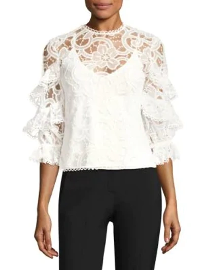 Shop Alexis Ariell Lace Top In Venice Lace