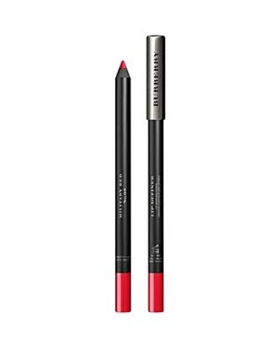 Shop Burberry Lip Definer In Military Red 09