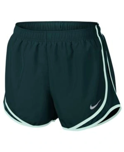 Shop Nike Dry Tempo Running Shorts In Deep Jungle
