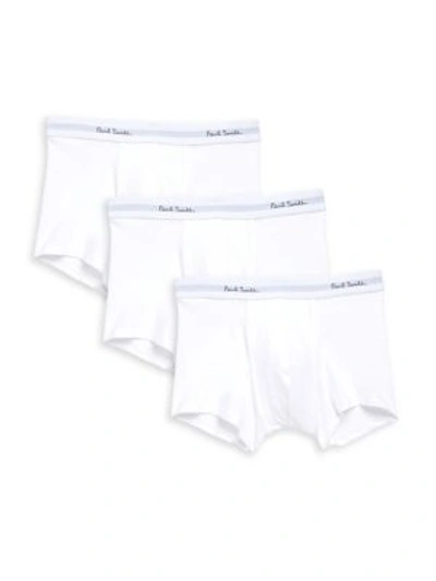 Shop Paul Smith 3-piece Basic Boxer Brief Set In White
