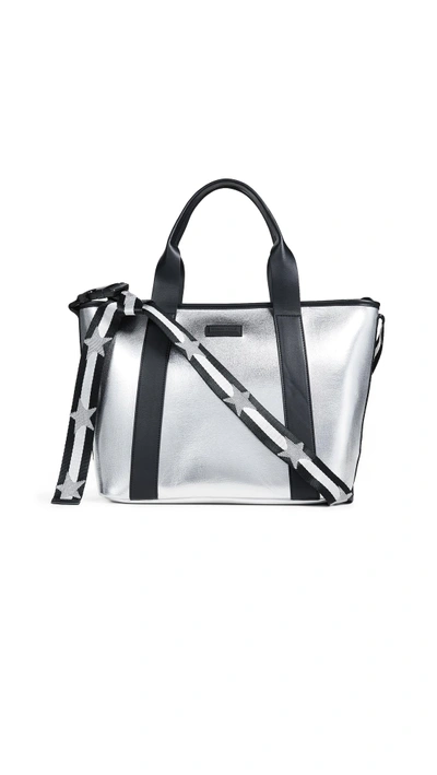 Shop Kendall + Kylie Jazz Tote In Silver