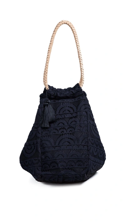 Shop Pilyq Allison Lace Bag In Black