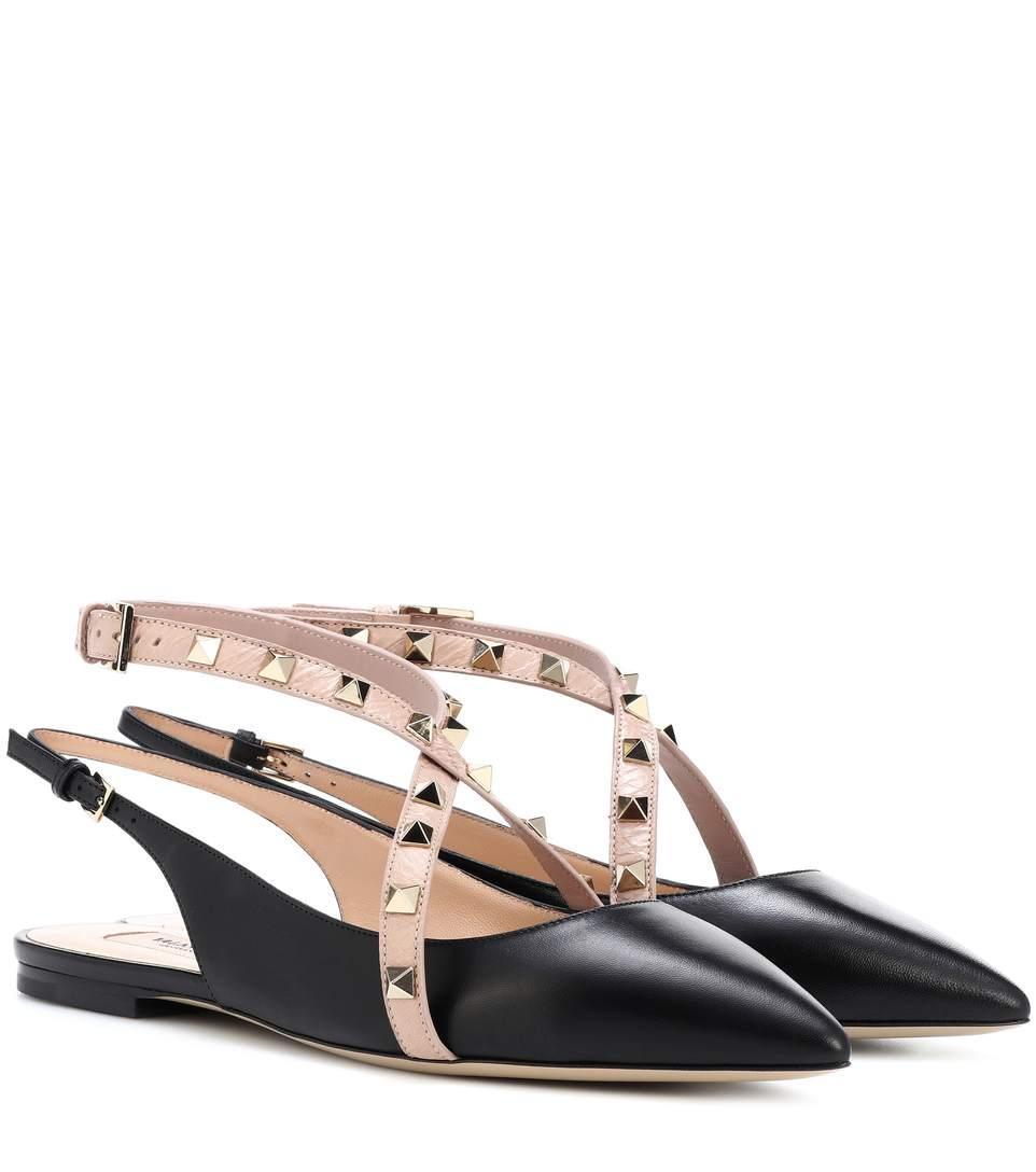 valentino studwrap slingback