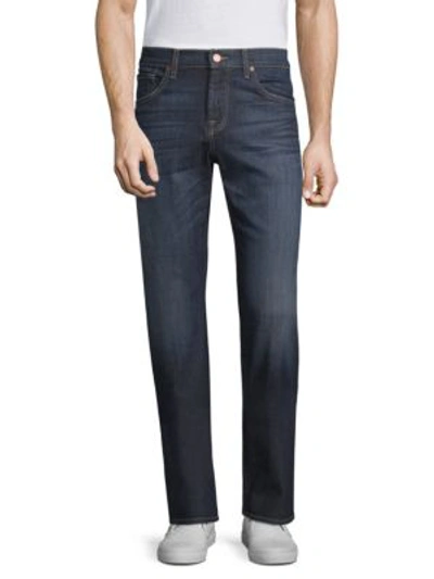 Shop 7 For All Mankind Unwound Straight Fit Jeans In Amalfi Coast