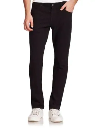 Shop Ag Men's Graduate Slim Straight-fit Pants In Black Bird