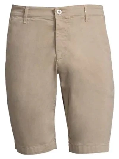 Shop Ag Men's Griffin Tailored Slim-fit Shorts In Desert Stone