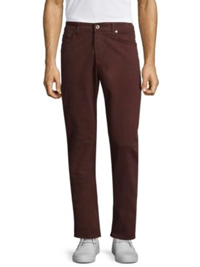 Shop Ag Graduate Slim Straight Pants In Pacific