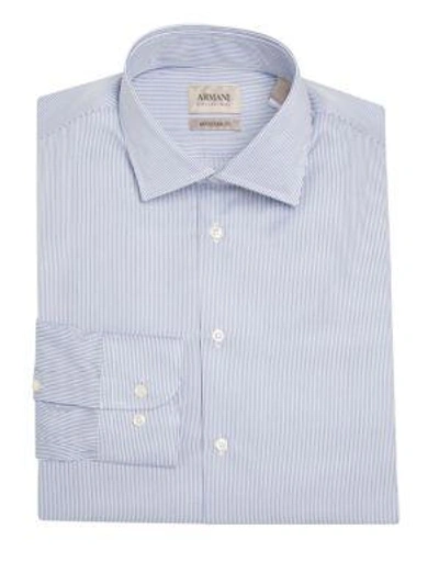 Shop Armani Collezioni Modern Fit Dress Shirt In Multicolor