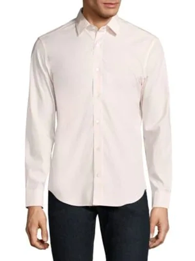 Shop Burberry Cambridge Classic Shirt In Pale Pink