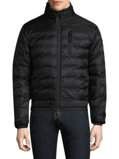 Shop Canada Goose Lodge Jacket Fusion Fit In Red