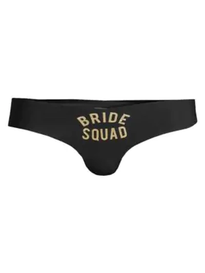 Shop Commando Bride Squad Microfiber Thong In White