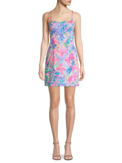 Shop Lilly Pulitzer Shelli Shift Dress In Multi