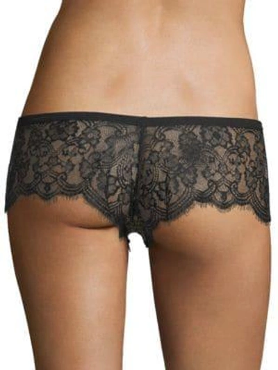 Shop Les Coquines Cleo Lace Boyshorts In Coquette