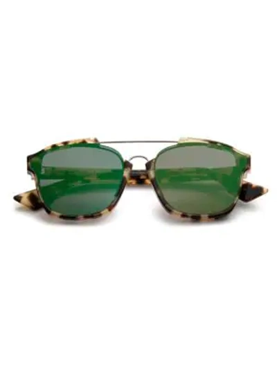Shop Dior Abstract 58mm Square Sunglasses In Green
