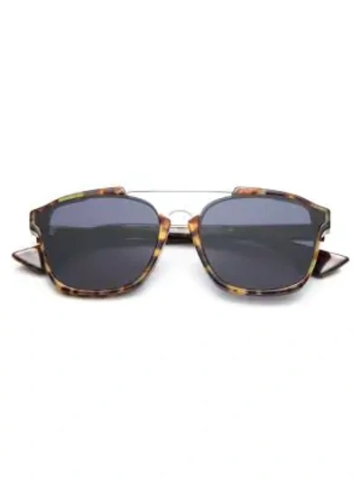 Shop Dior Abstract 58mm Square Sunglasses In Tortoise
