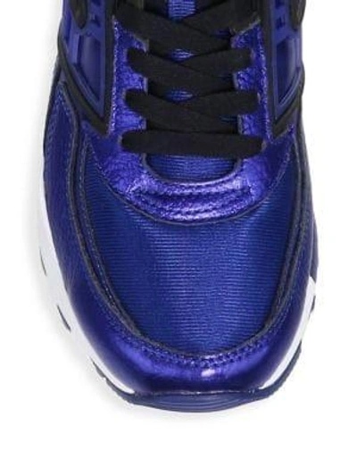 Shop Brooks Regent Athletic Sneakers In Sodalite Blue Black