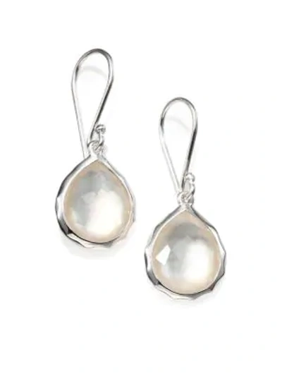Shop Ippolita Women's Mother-of-pearl, Clear Quartz & Sterling Silver Earrings