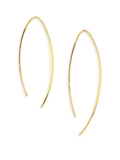 Shop Jules Smith Women's Ari Goldplated Threader Drop Earrings