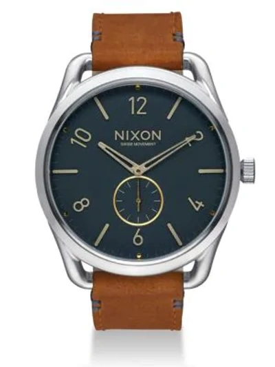 Shop Nixon Men's C45 Stainless Steel Watch In Navy