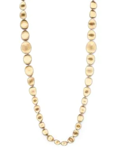 Shop Marco Bicego Women's Lunaria 18k Yellow Gold Long Convertible Necklace