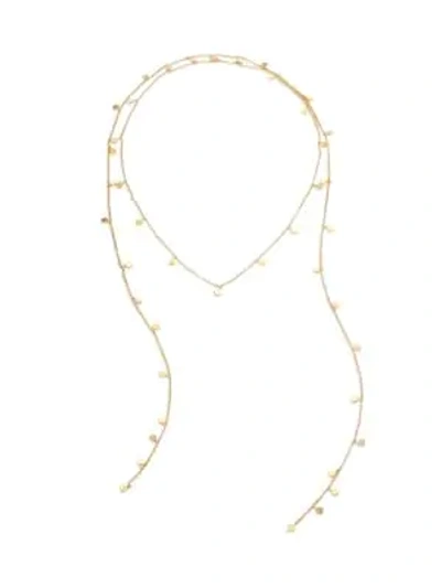 Shop Jules Smith Marlin Wrapped Necklace In Gold