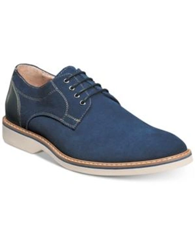 Shop Florsheim Men's Union Plain Toe Oxfords Men's Shoes In Blue