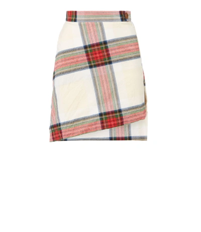 Shop Vivienne Westwood Polina Mini Skirt Multi In Multicolor