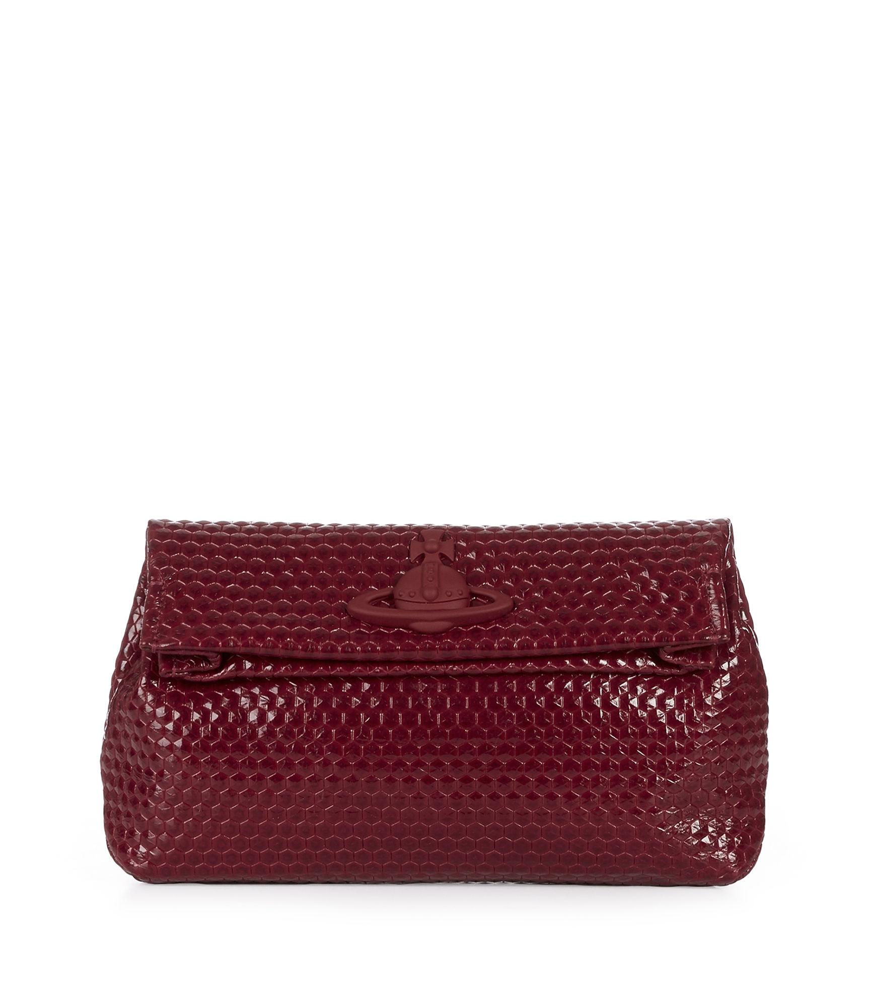 vivienne westwood clutch bag red