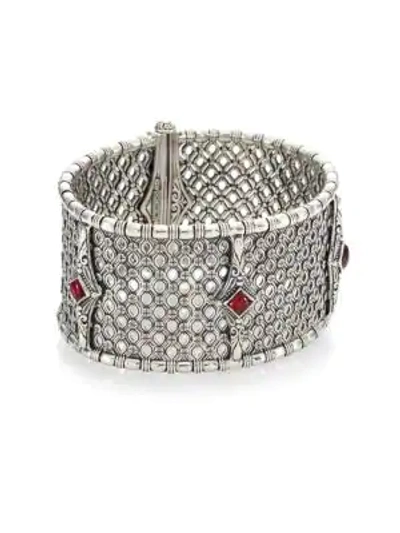Shop Konstantino Sterling Silver Rhodolite Bracelet