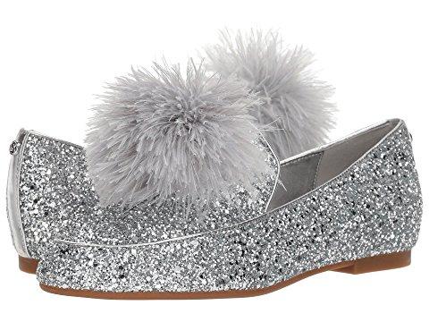 michael kors silver loafers