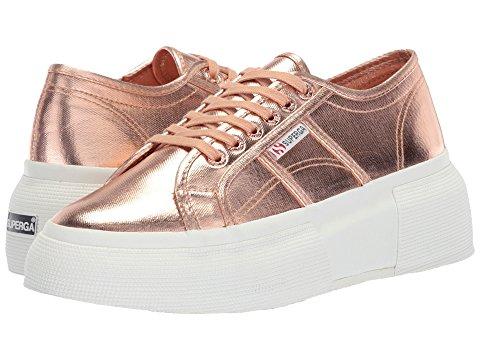 superga platform rose gold