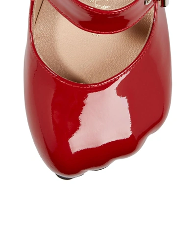 Vivienne Westwood Animal Toe 3-strap In Red