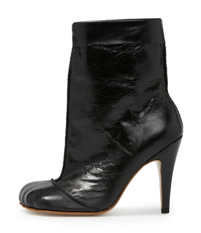 Shop Vivienne Westwood Winter Cuff Boot Black Leather