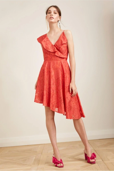 Shop Keepsake Radar Dress In Pop Red