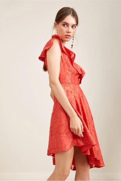 Shop Keepsake Radar Dress In Pop Red