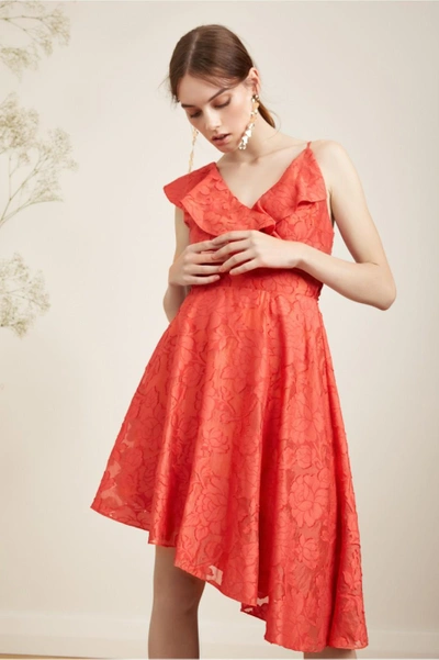 Shop Keepsake Radar Dress In Pop Red
