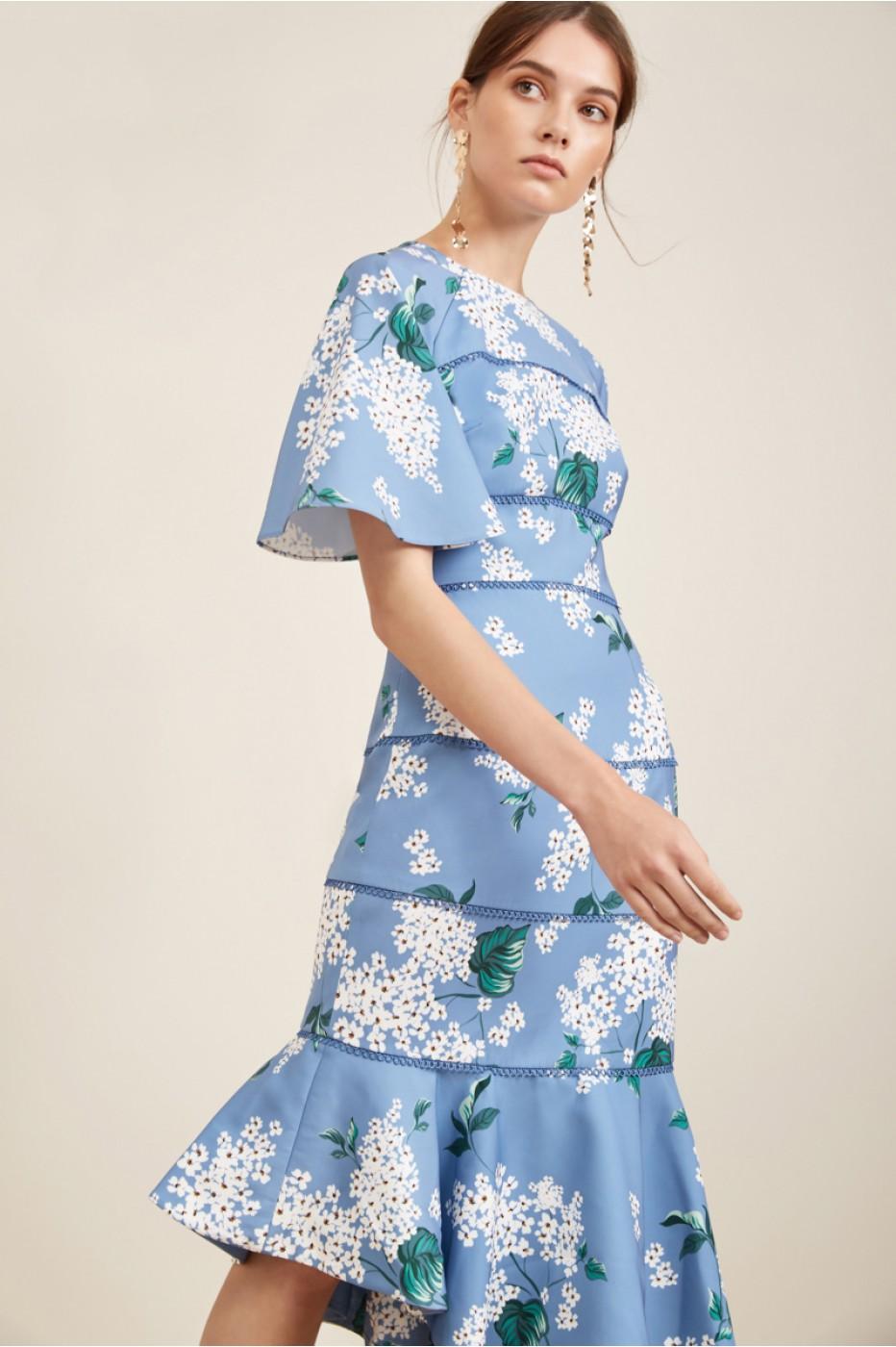 Keepsake wild thoughts midi dress clearance